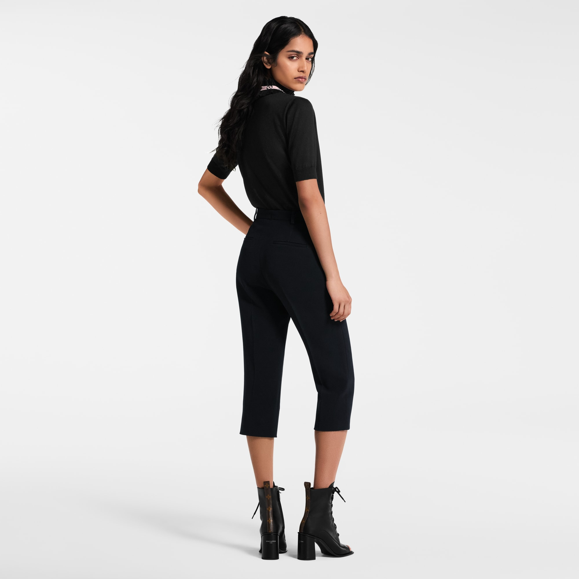 Cropped Tailored Pants - 5