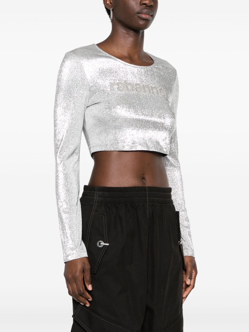 gem-logo cropped T-shirt - 3