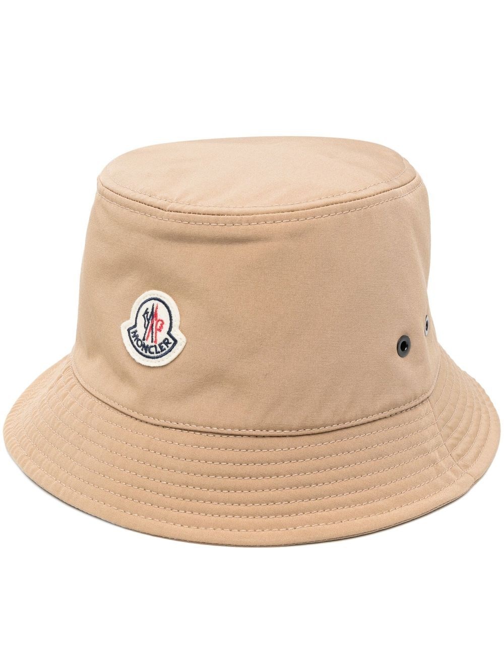 logo patch bucket hat - 1