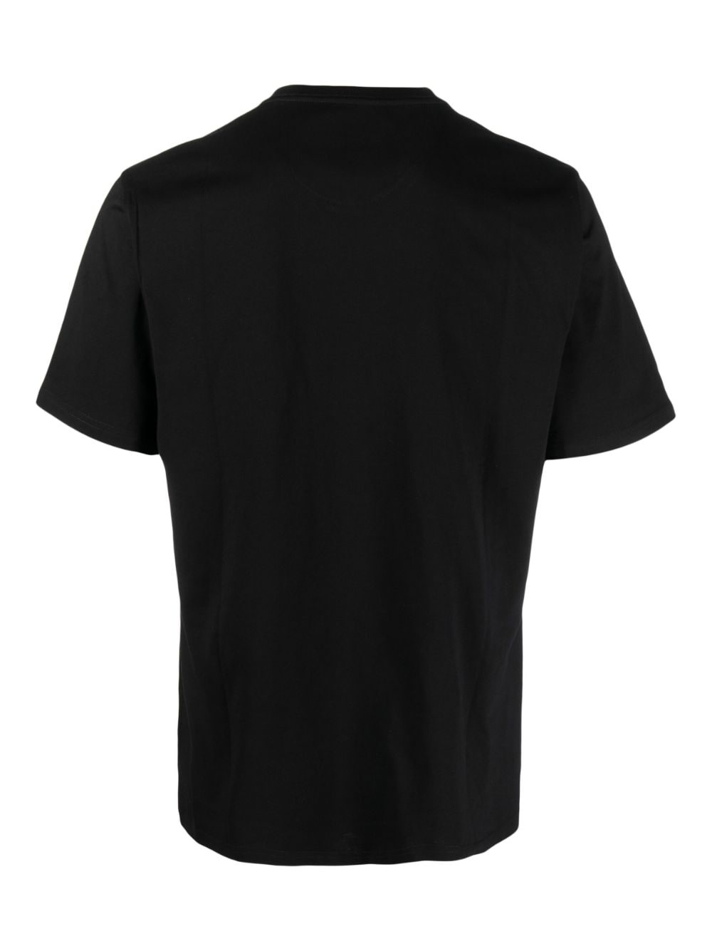 logo-embroidered cotton T-shirt - 2