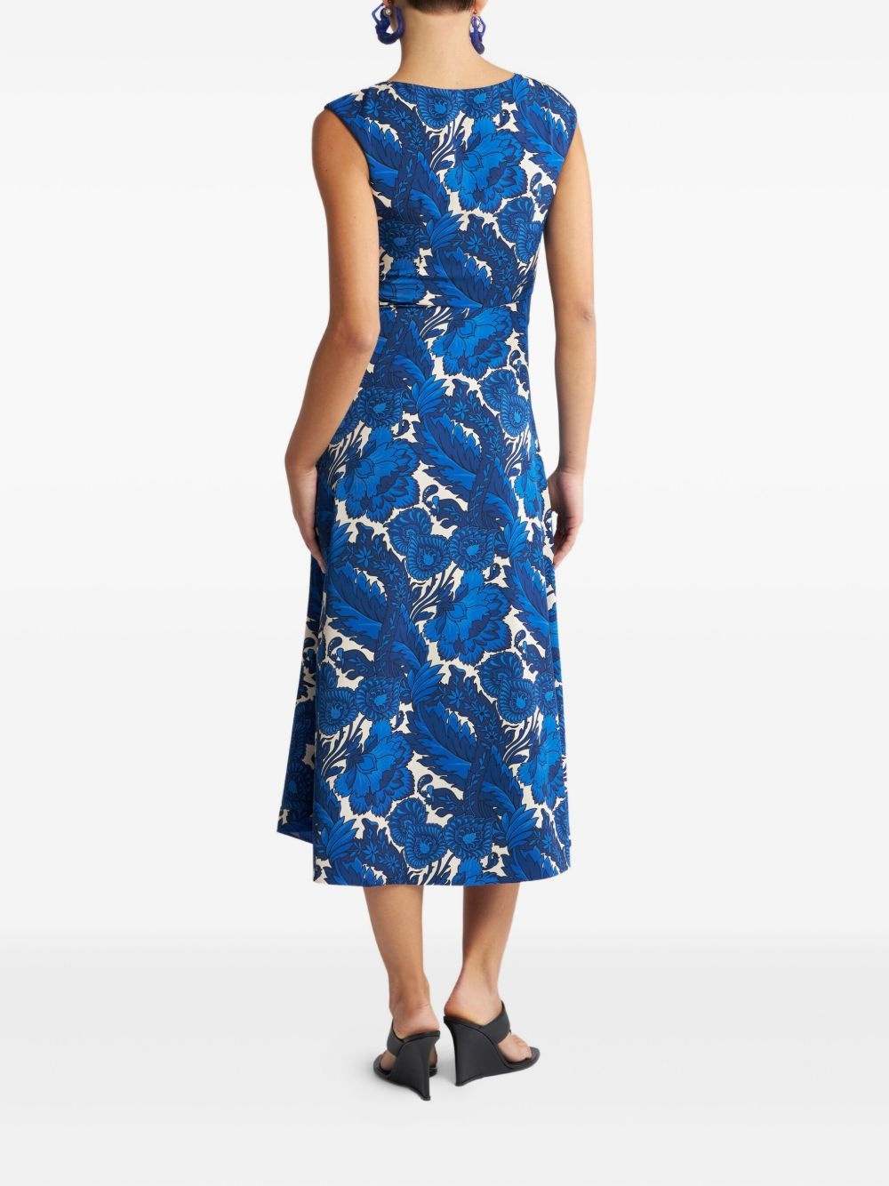 all-over printed dress - 3