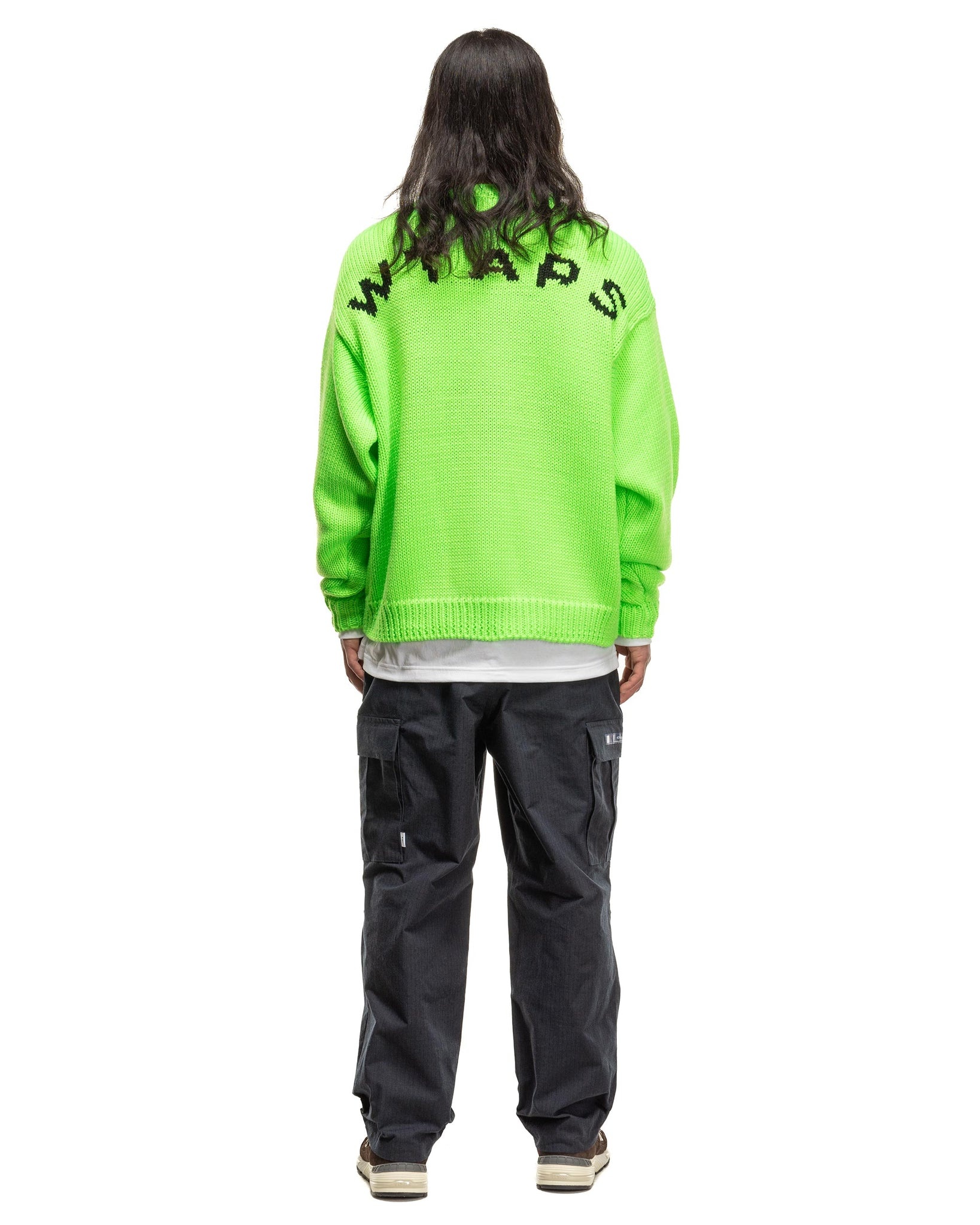 Crew Neck 01 / Sweater / Poly. Green - 3