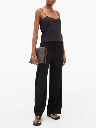 The Row Biggins silk-strap crepe camisole outlook