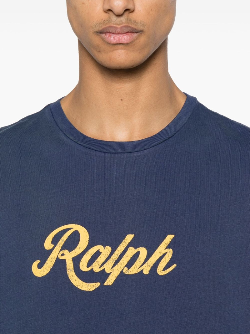 logo-printed cotton T-shirt 5