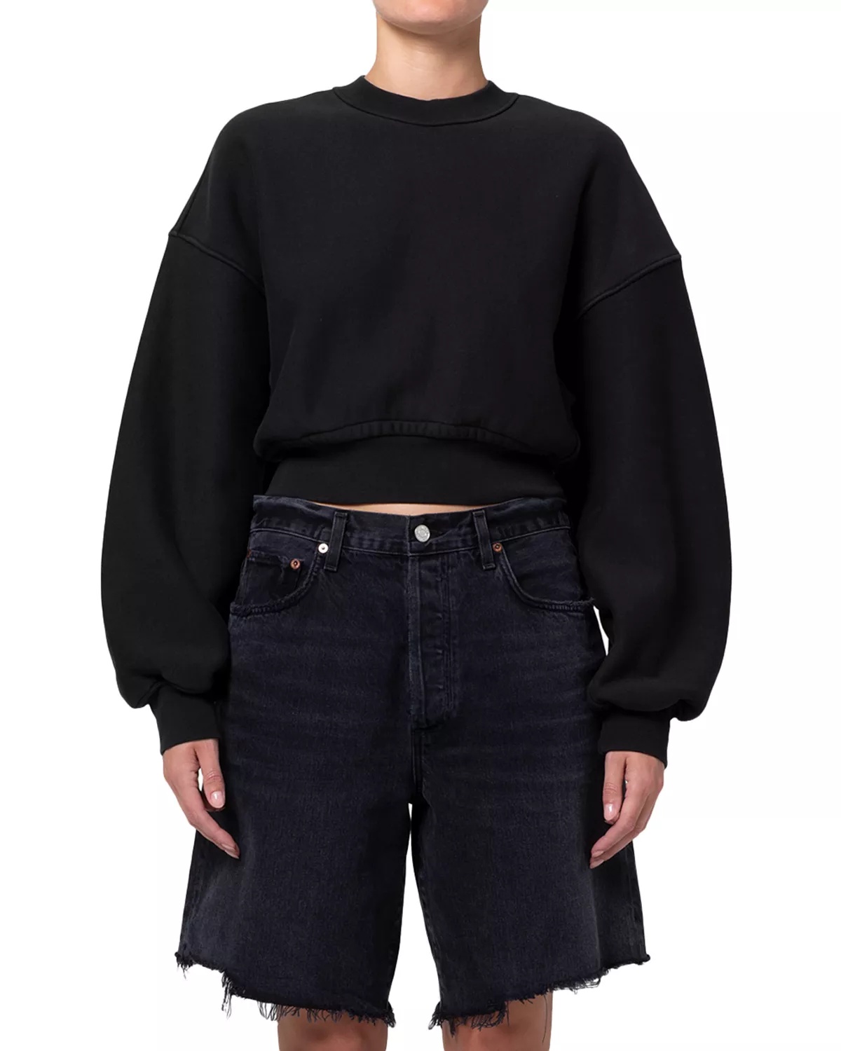 Kit Shrunken Crewneck Sweater - 6
