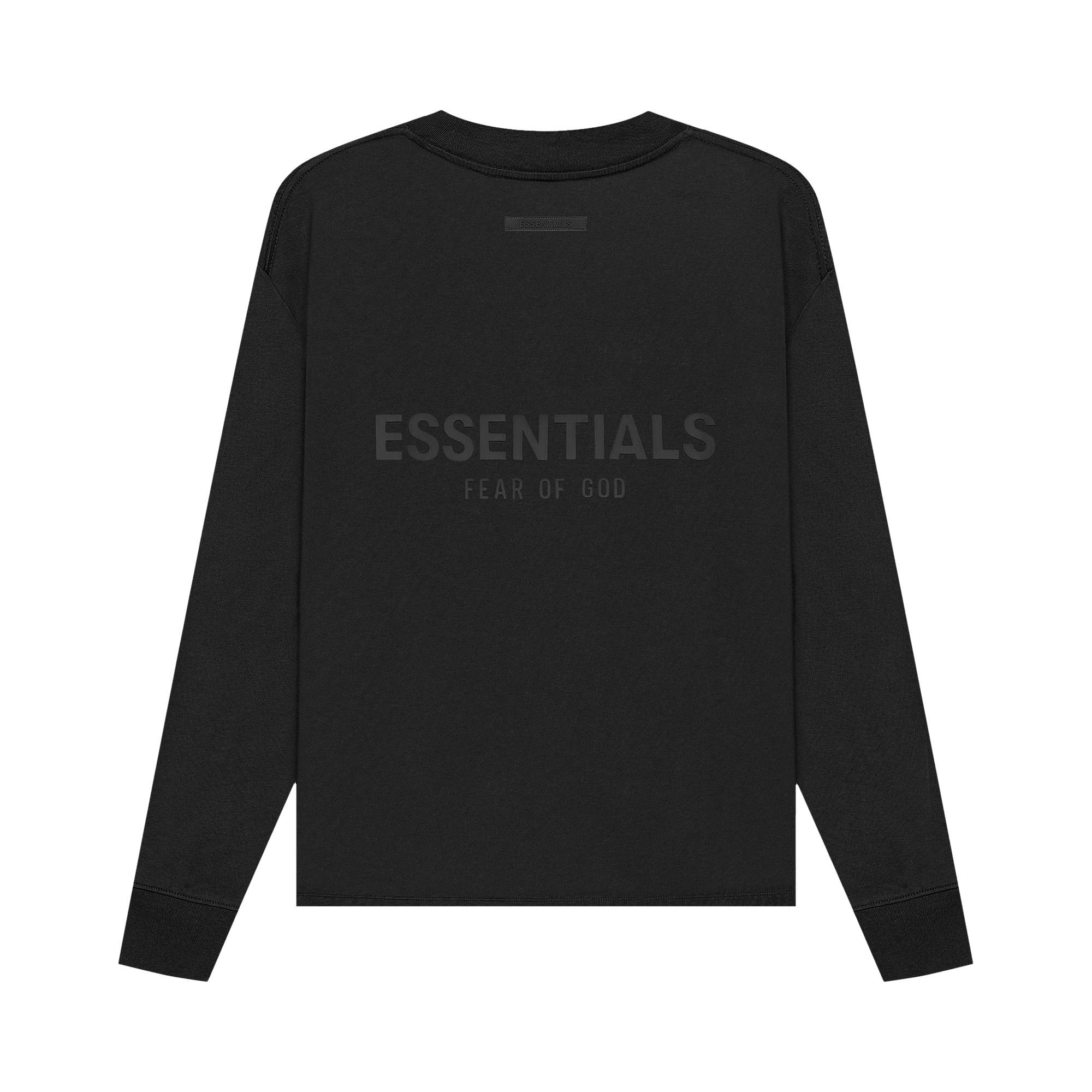 Fear of God Essentials Long-Sleeve Tee 'Stretch Limo' - 2