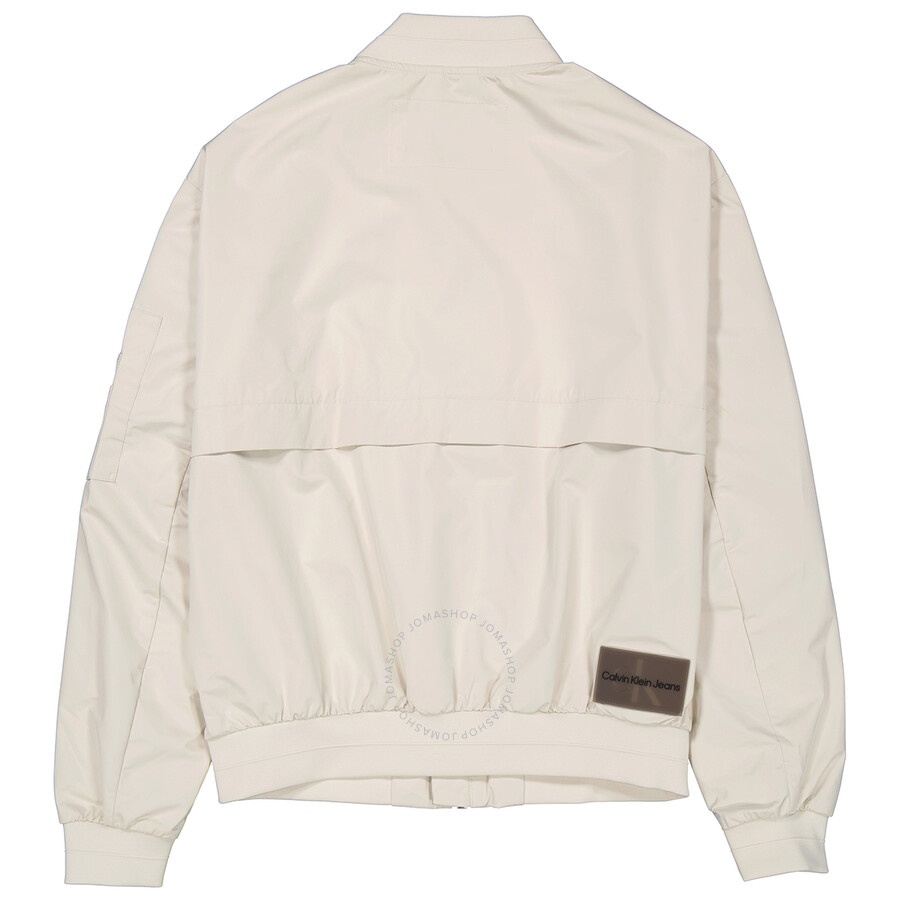Calvin Klein - Calvin Klein Eggshell Water Repellent Proof Bomber Jacket - 2