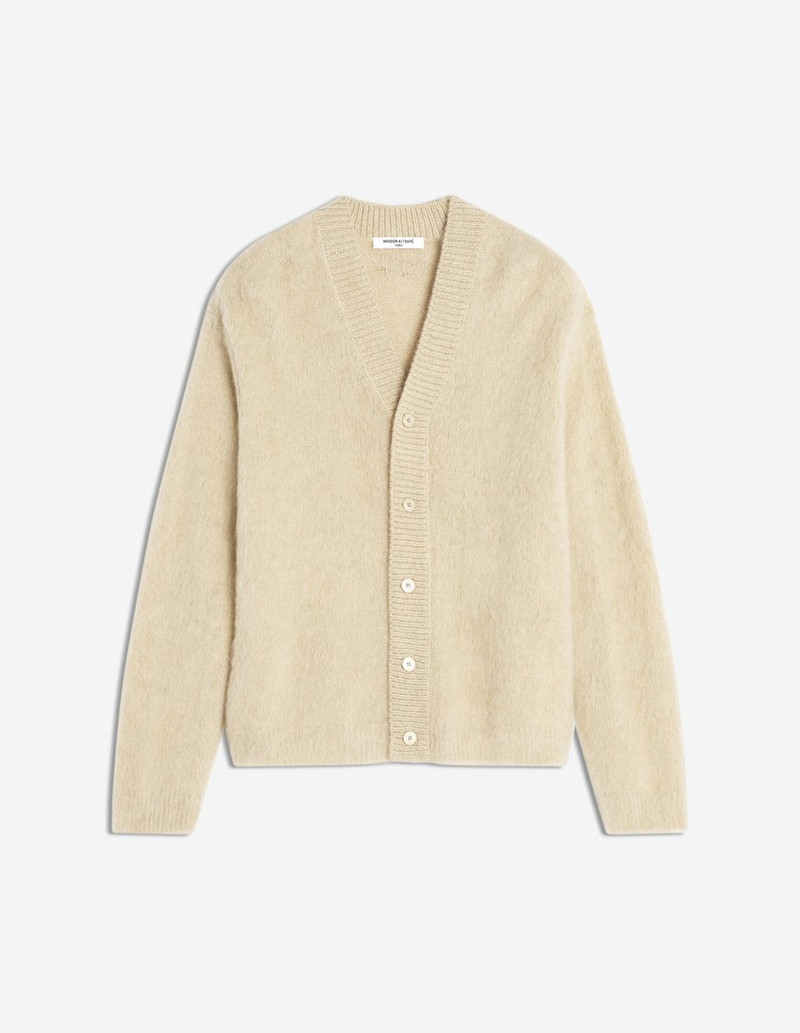 BRUSHED MOHAIR COMFORT CARDIGAN 1