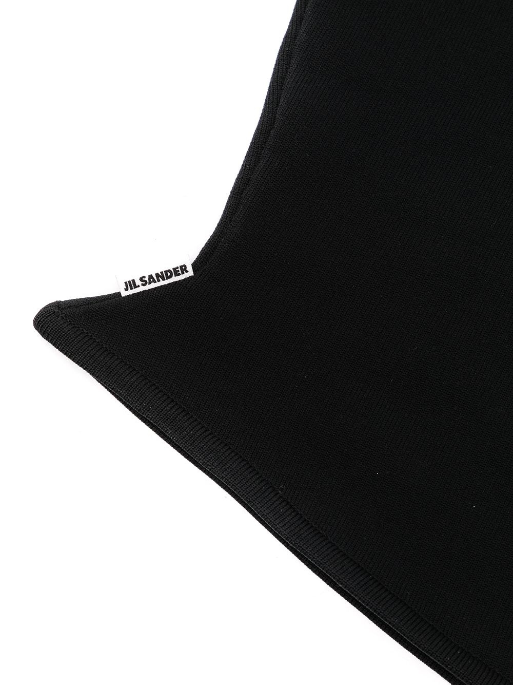 logo-patch jersey snood - 3