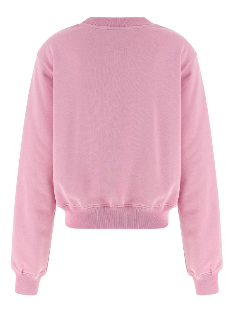 Moschino teddy-embroidered sweatshirt outlook