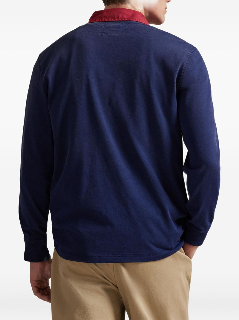 embroidered rugby polo shirt 4