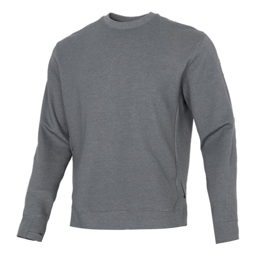 Nike MENS Yoga Crew-neck Casual Sports Grey CU6246-068 - 1