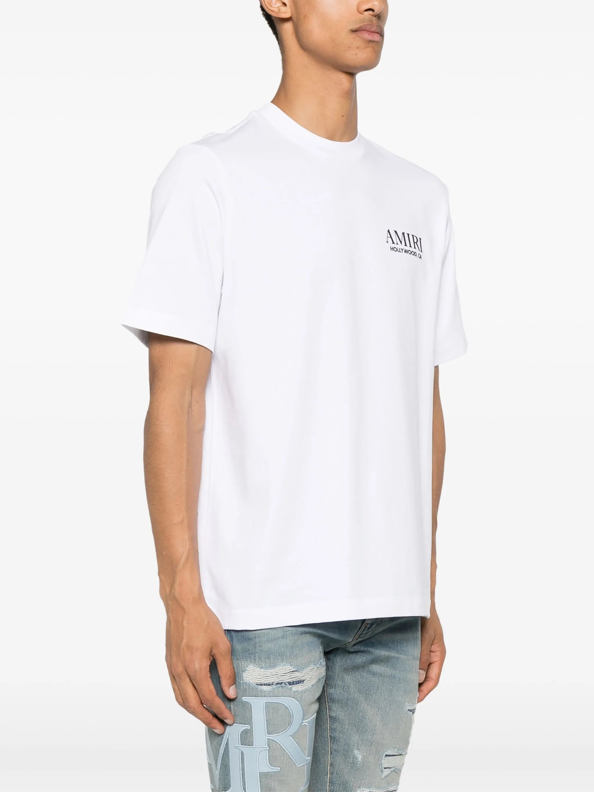 Bones Stacked Cotton T-shirt - 4