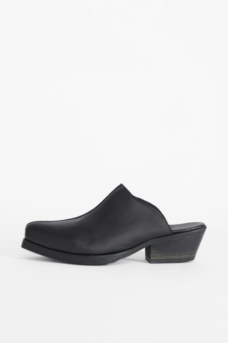 Mule Slip On Black 3