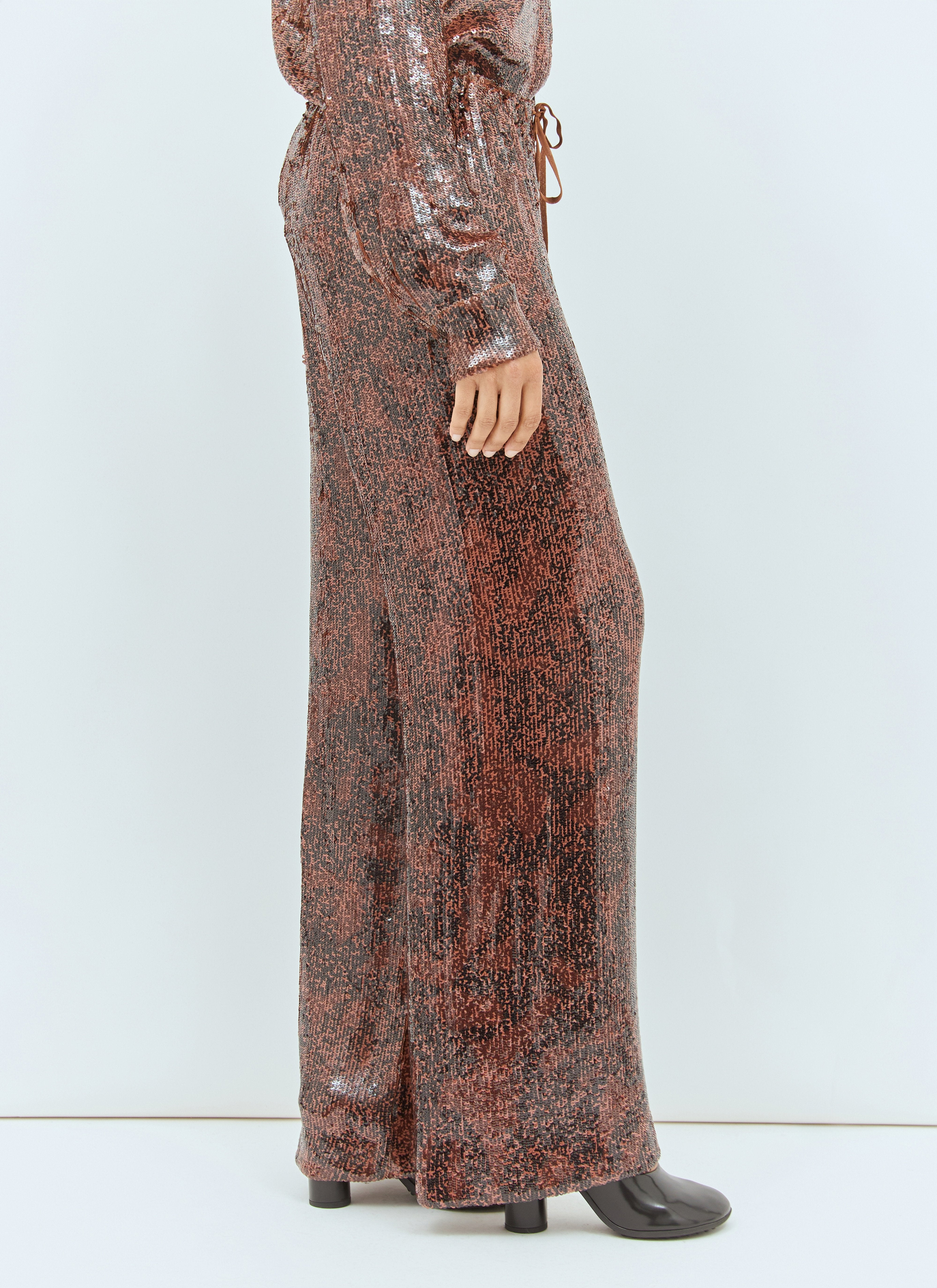 Dries Van Noten Women Sequin Pants - 4