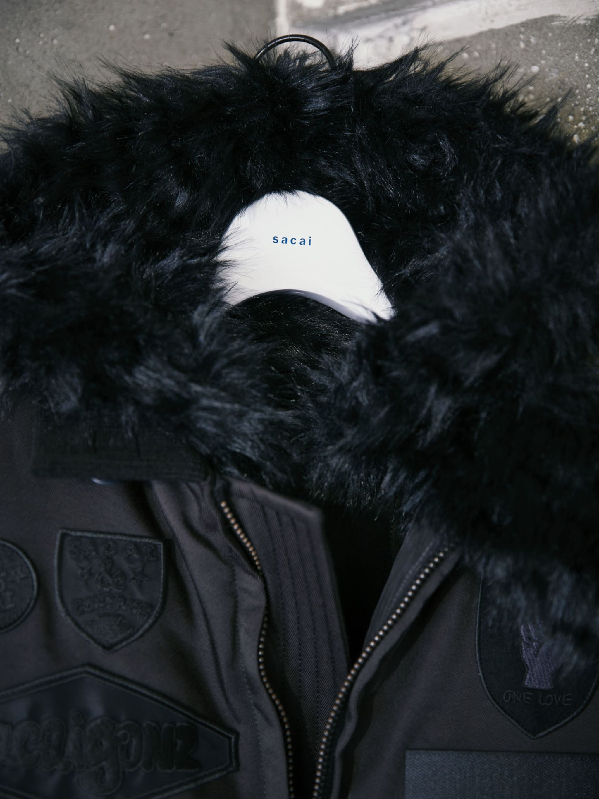 sacai x SPIEWAK Gonz Multi Patch Coat - 5
