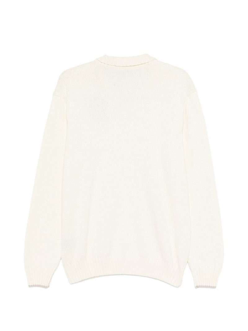 Paul & Shark V-neck collared sweater outlook