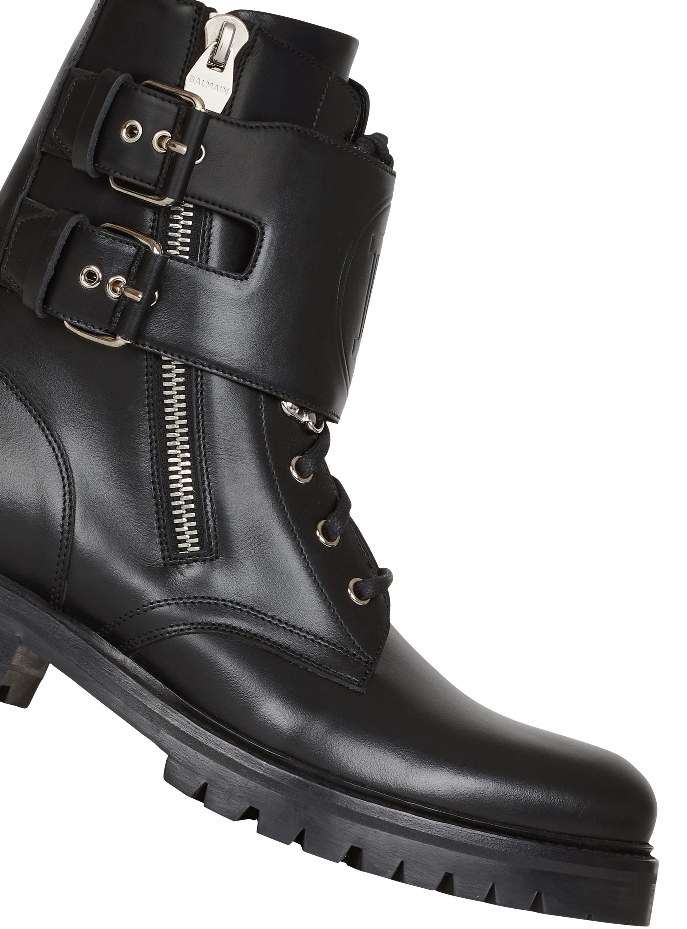 Smooth leather Phil Ranger ankle boots - 6
