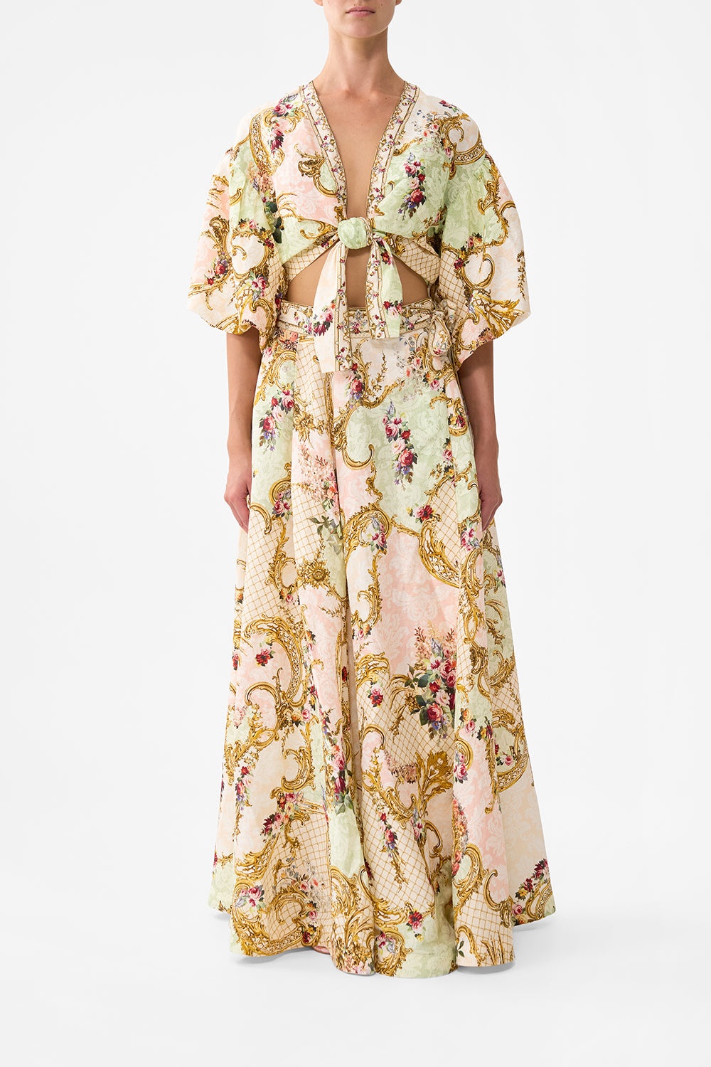 MAXI WRAP SKIRT - 2