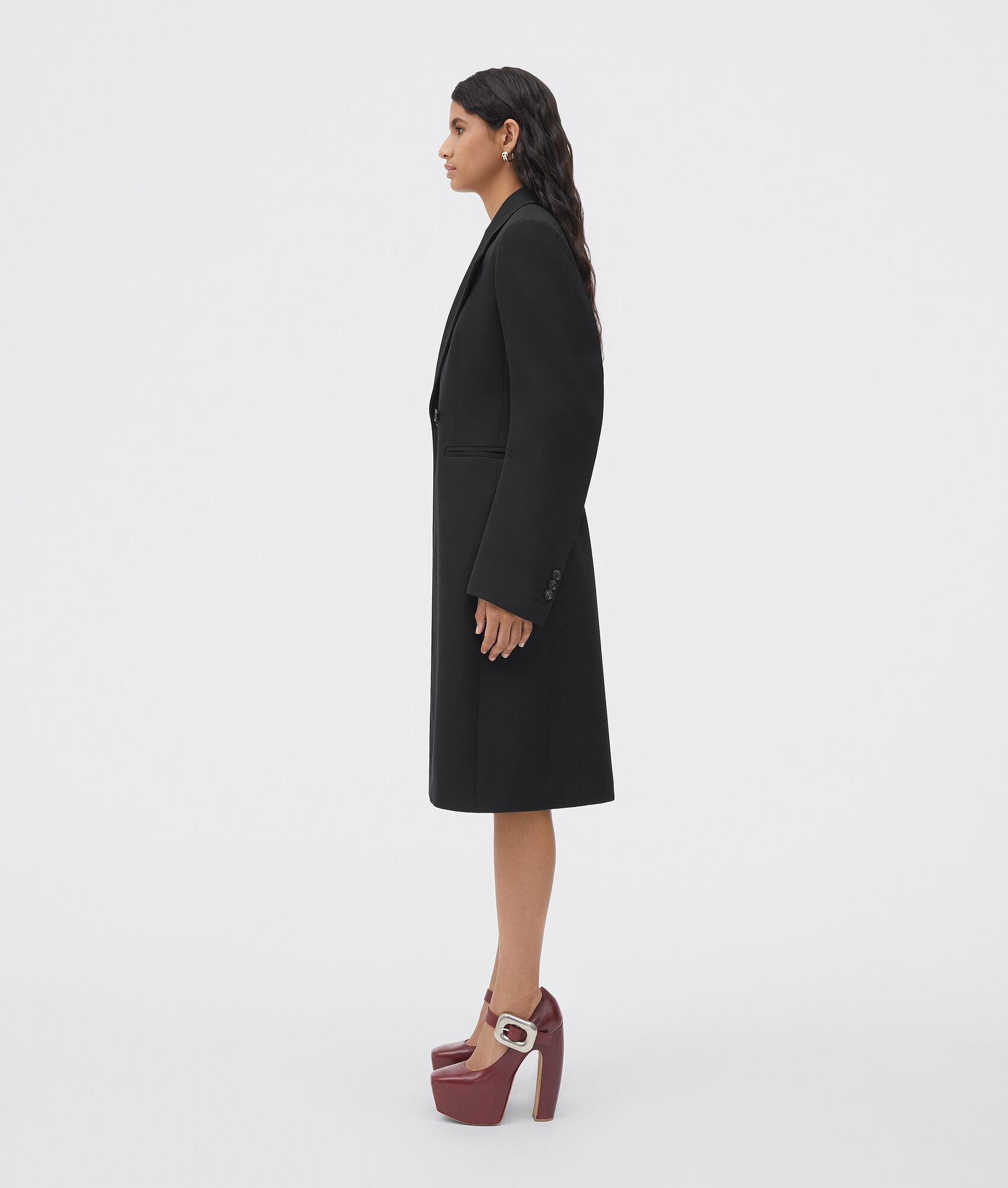 Compact Wool Coat - 2