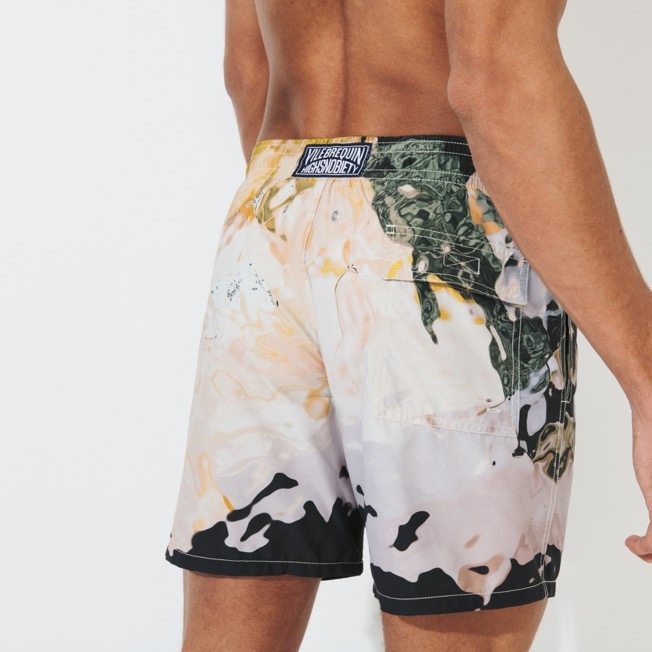 Men Swim Trunks Distortive water - Vilebrequin x Highsnobiety - 5