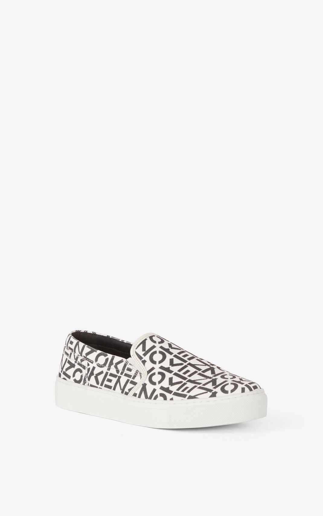 K-Skate Monogram laceless trainers - 3