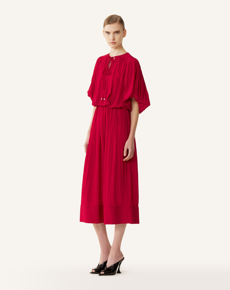 MIDI DRESS IN CHARMEUSE 3