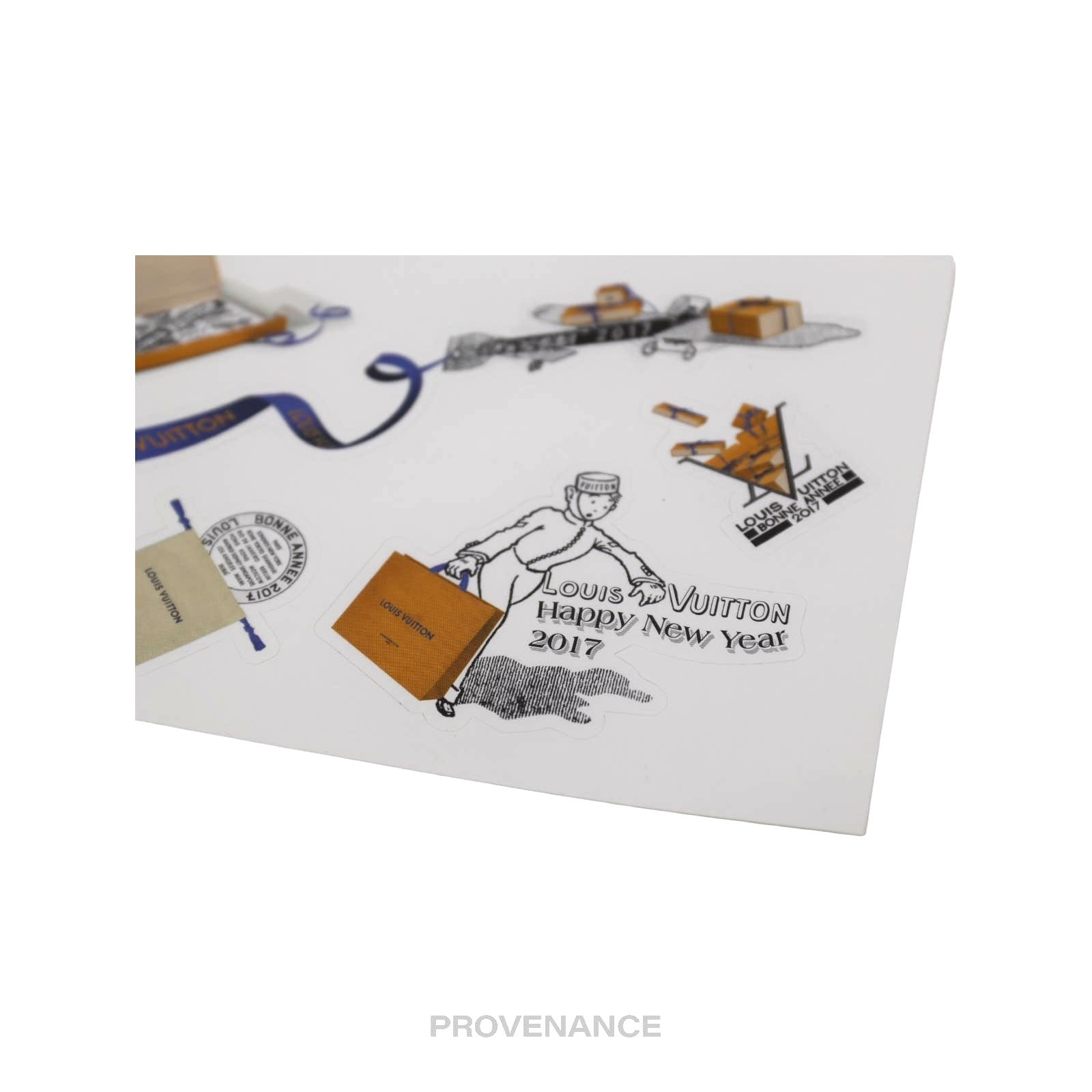 Louis Vuitton Sticker Set - Happy New Year Bellhop - 3