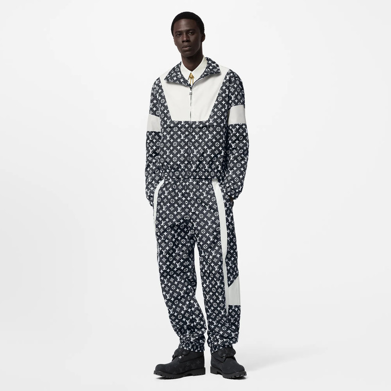 Louis Vuitton Monogram Printed Technical Track Pants outlook