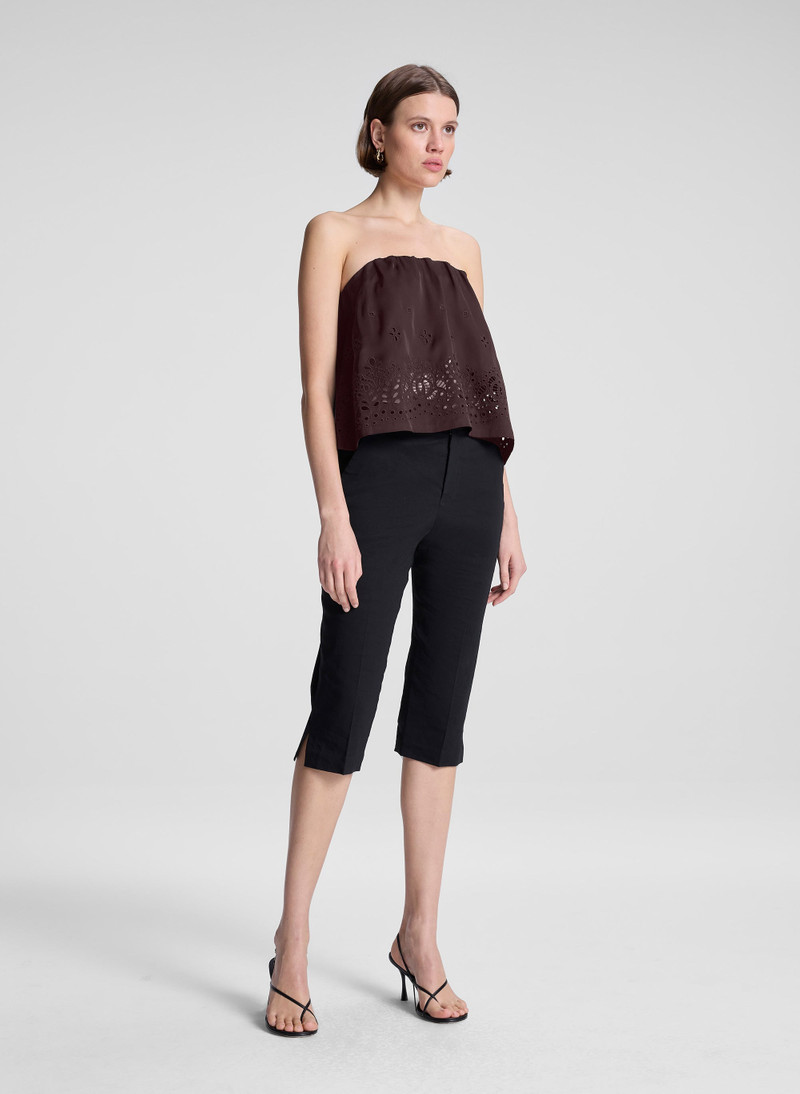 Dalia Strapless Embroidered Top 4