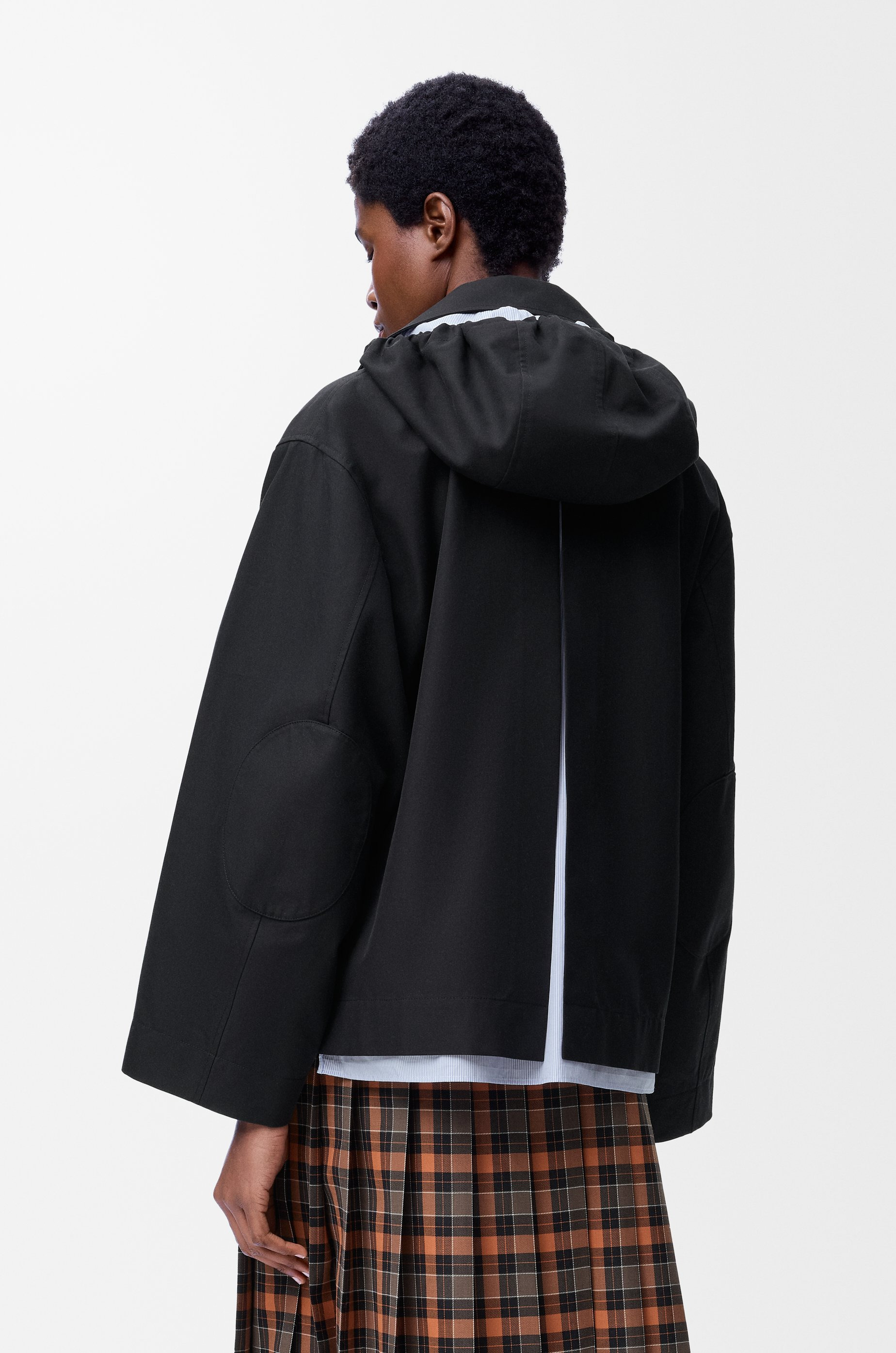 Hooded parka in cotton - 4