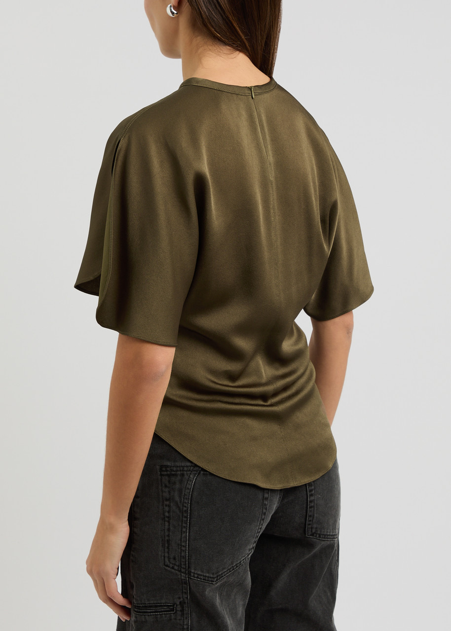 Isabel Marant Karlita Satin top - 3