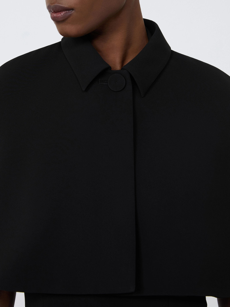 UTILE Cropped cady cape - BLACK 5