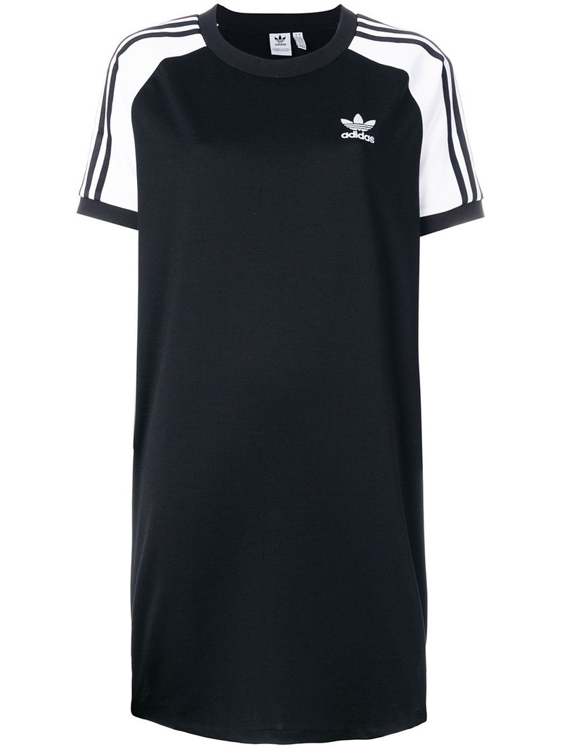 Adidas Originals Adicolour 3-Stripe raglan dress 1