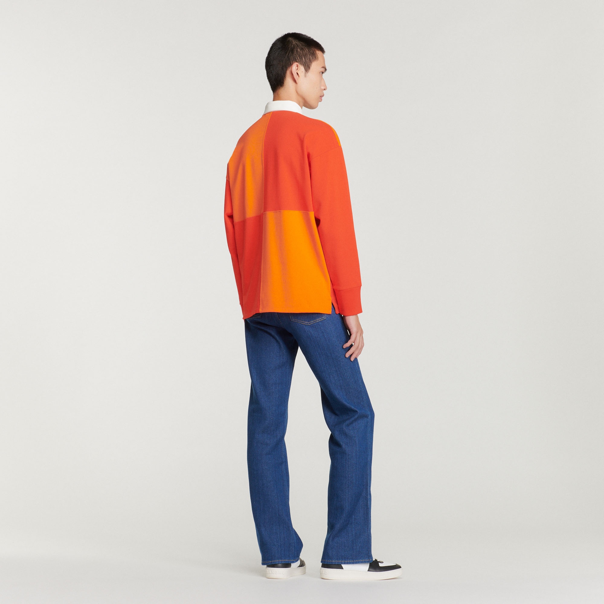 Organic cotton rugby polo shirt - 6