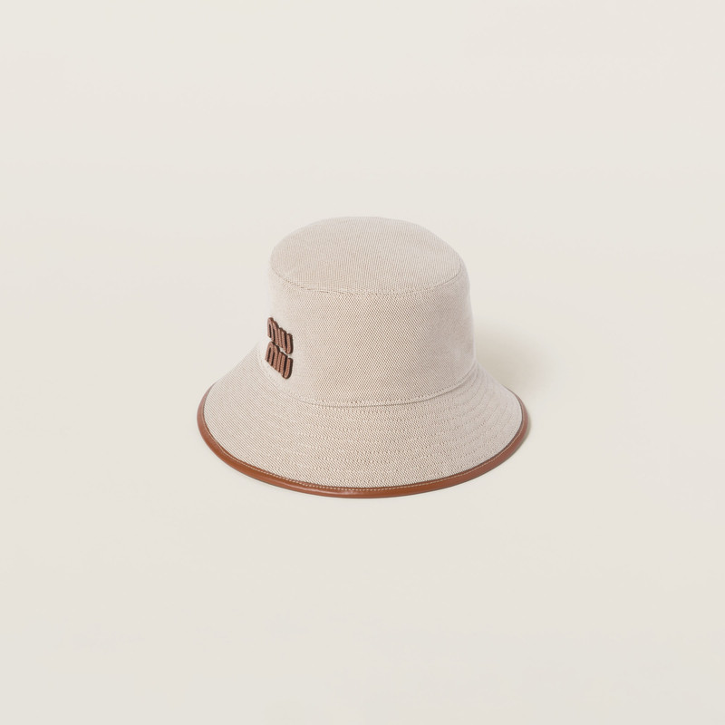 Canvas bucket hat 1