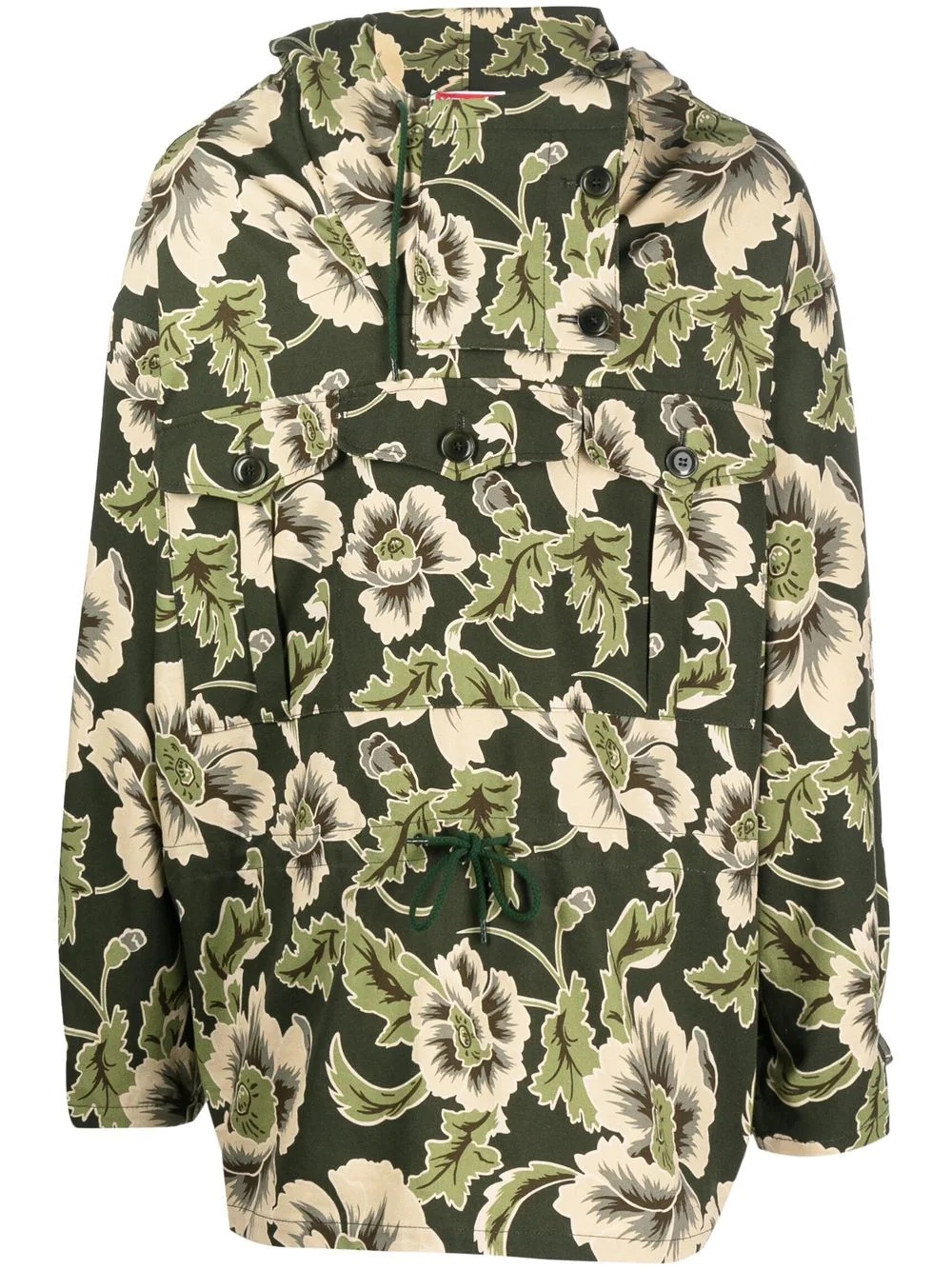 floral lightweight jacket - 1