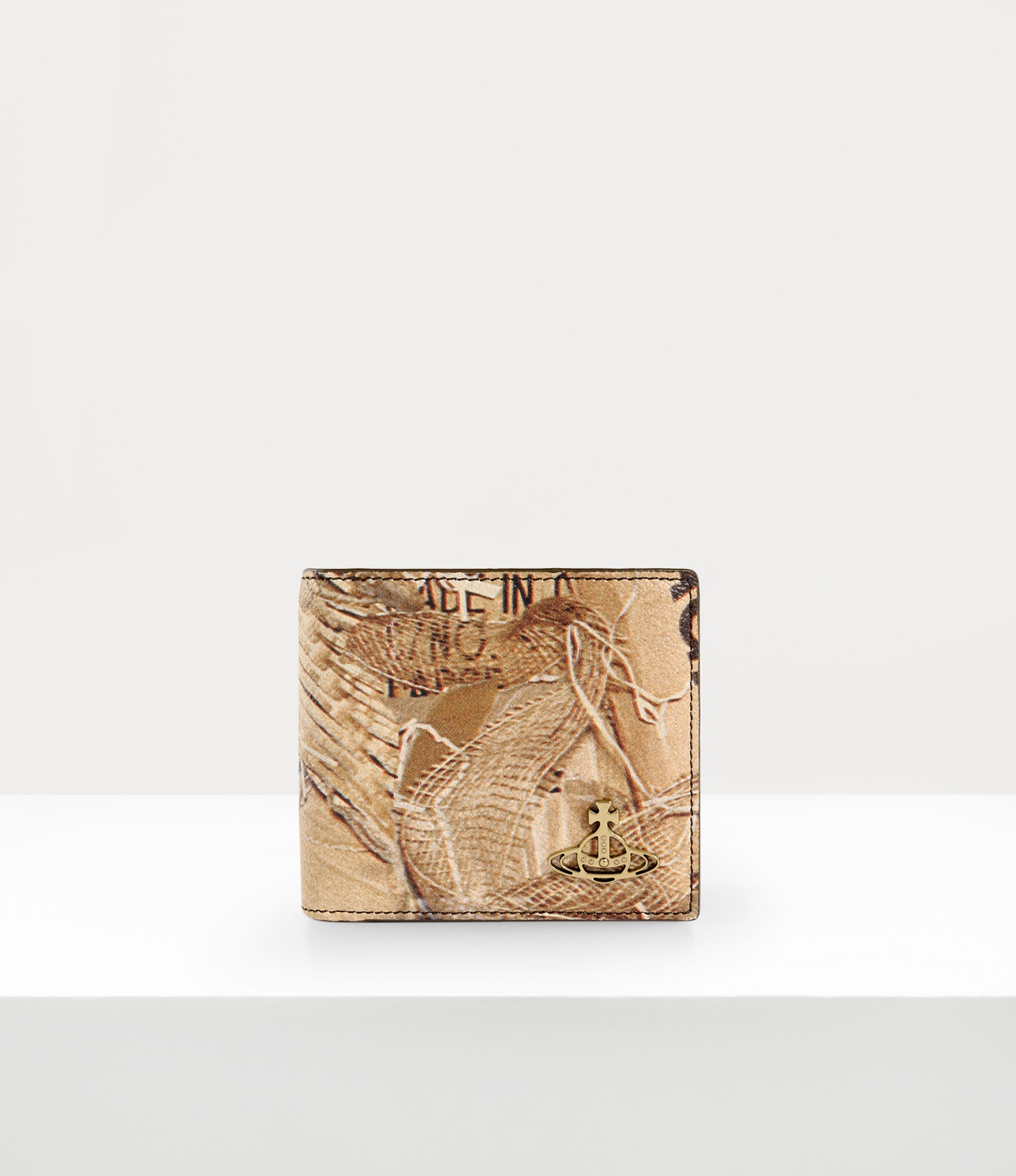 Vivienne Westwood MAN WALLET WITH COIN POCKET | REVERSIBLE