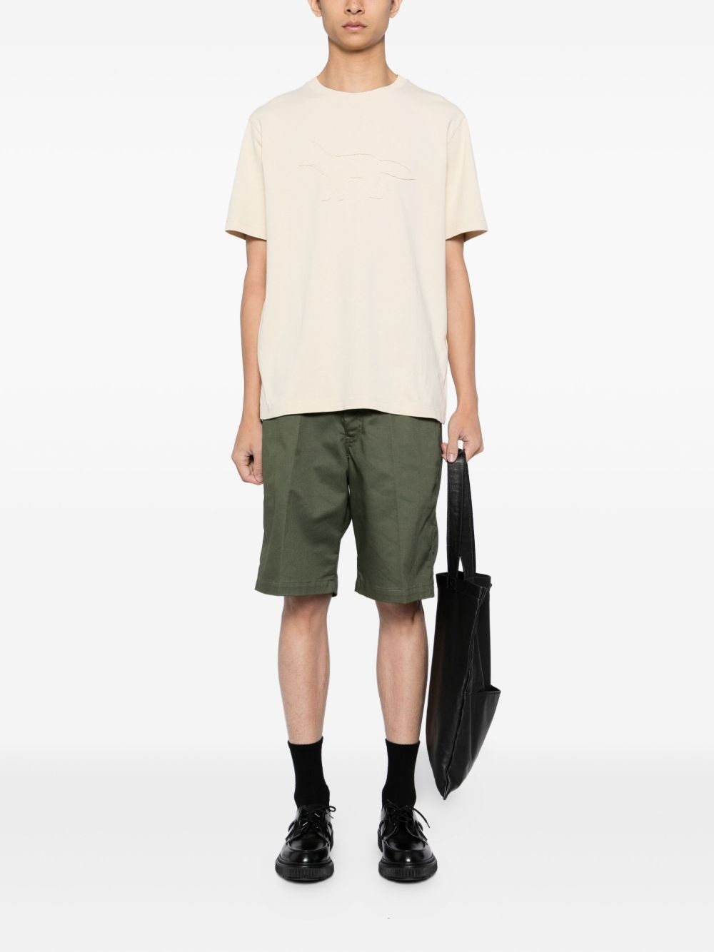 profile fox-patch T-shirt - 2