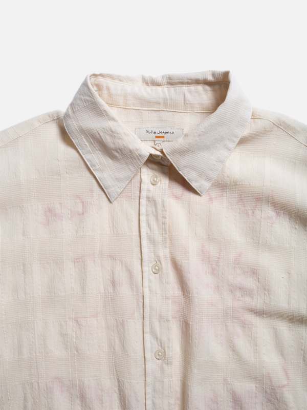 Monica Embroidered Shirt Offwhite - 5