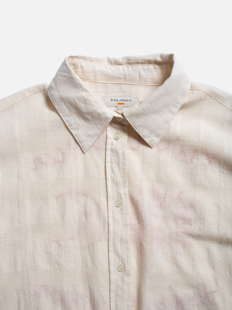 Monica Embroidered Shirt Offwhite 5