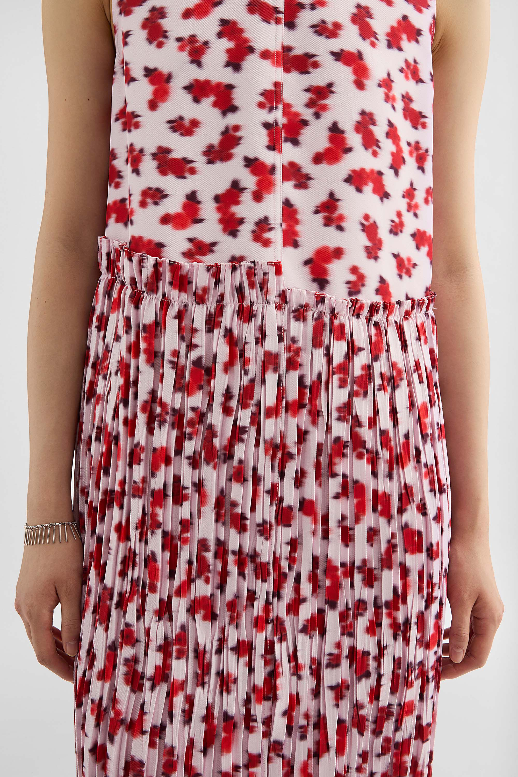 Fluid Viscose Printed Dress - 6
