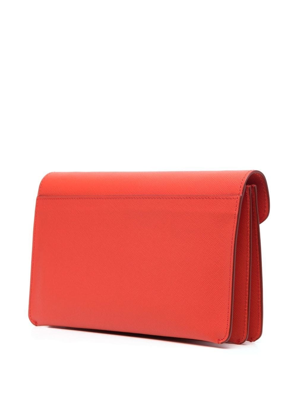logo-print leather crossbody bag - 3
