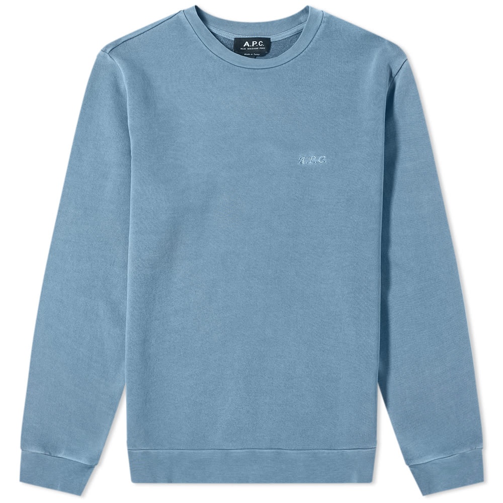 A.P.C. Joe Washed Logo Sweat - 1