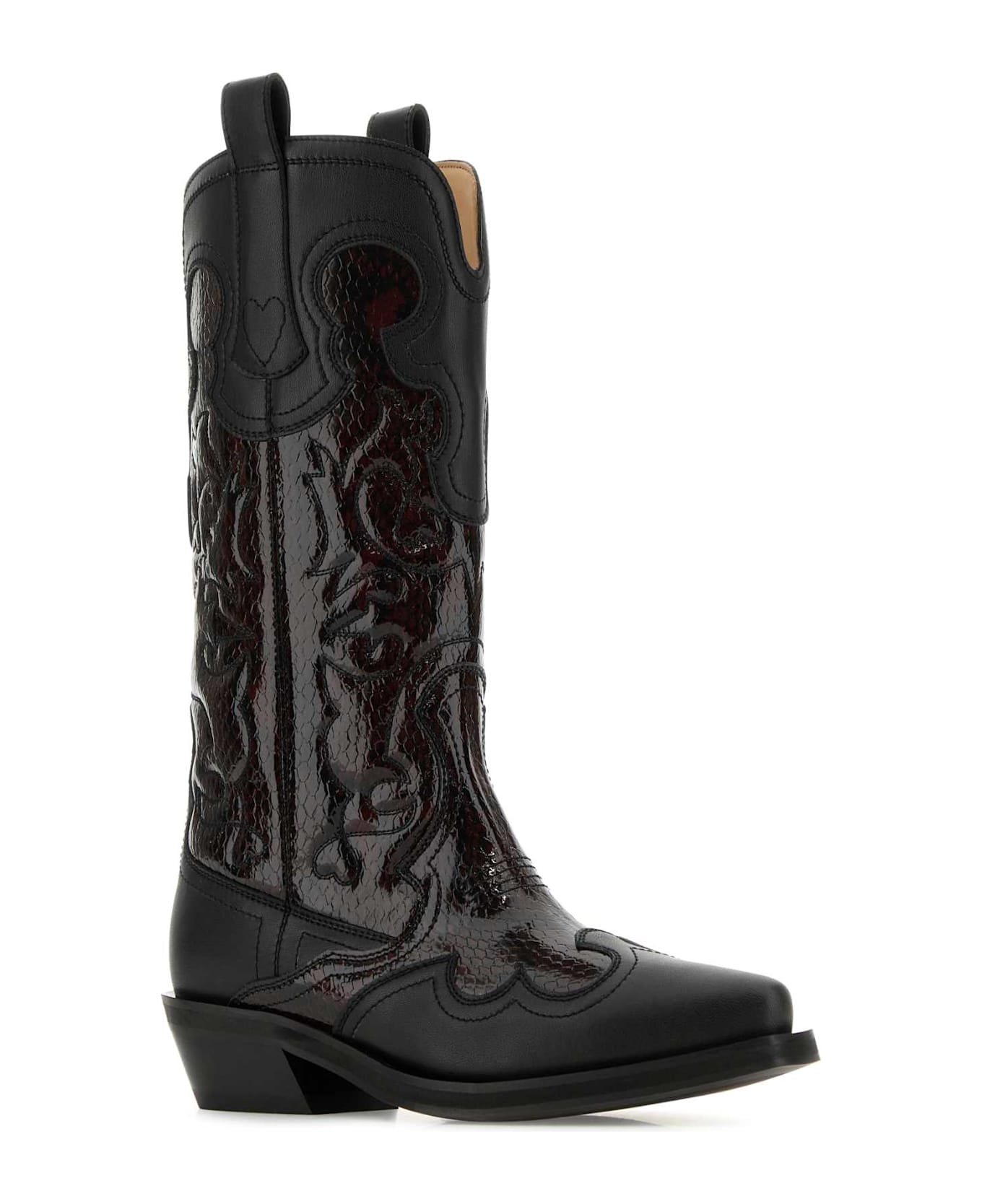 Black Leather Boots - 2
