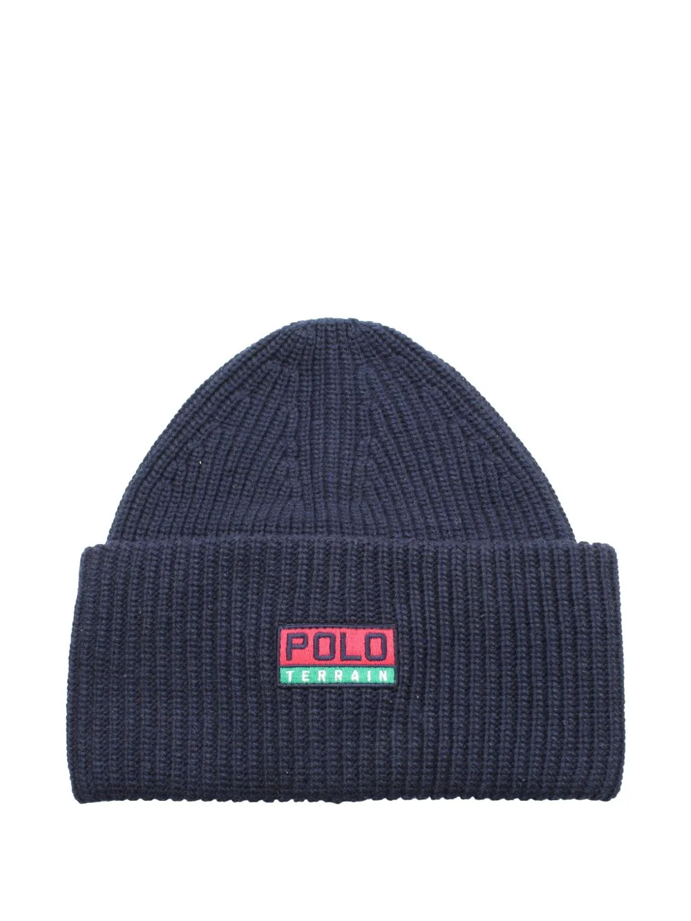 Terrain ribbed-knit beanie hat - 1