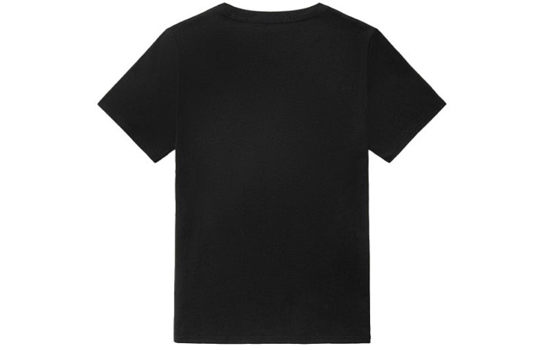 Vans (WMNS) Vans Retro Printing Sports Round Neck Short Sleeve Black VN0A5F1XBLK outlook