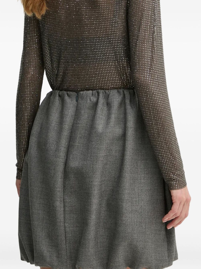 Evans gathered mini skirt 4