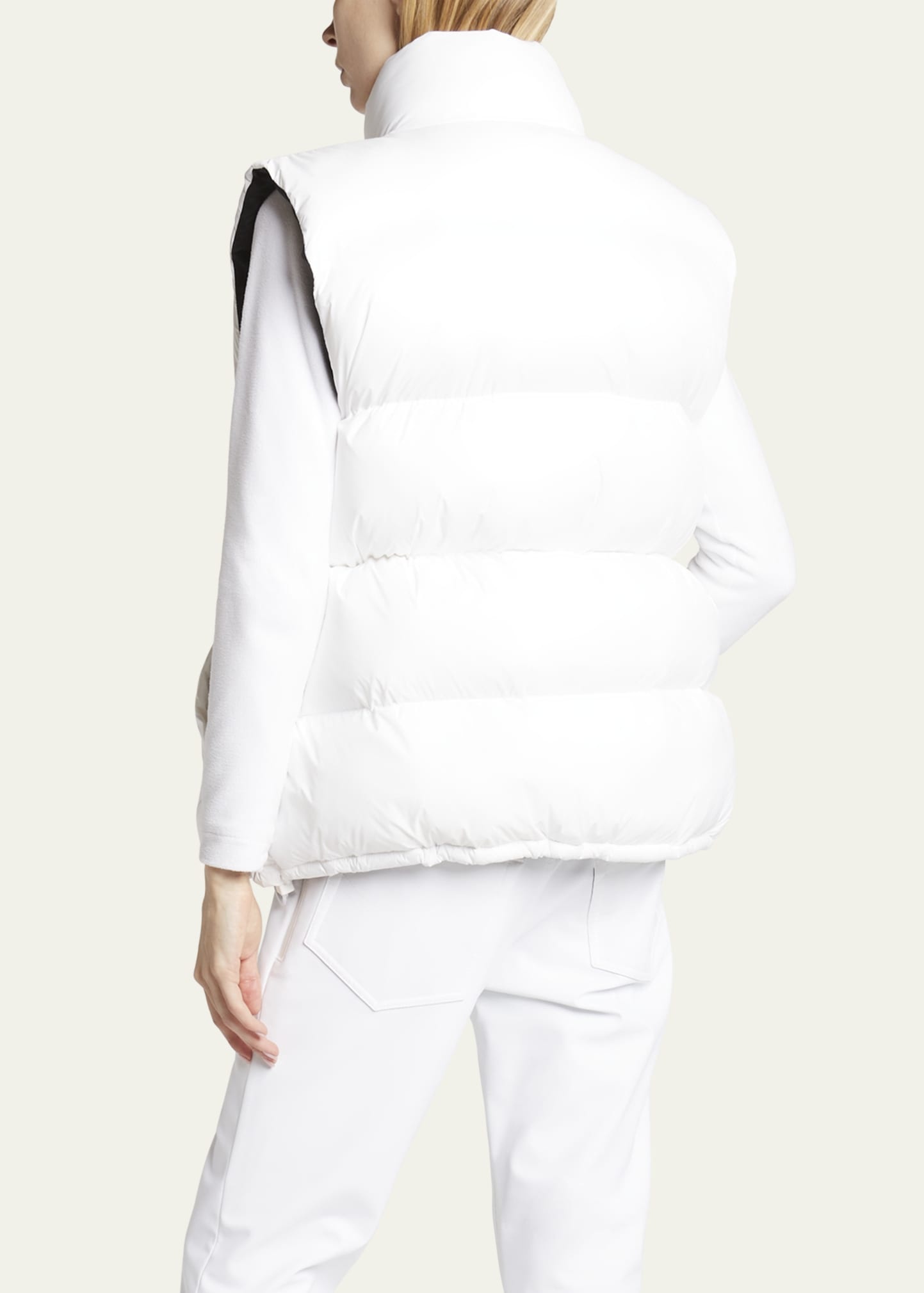 Logo-Print Puffer Vest - 3