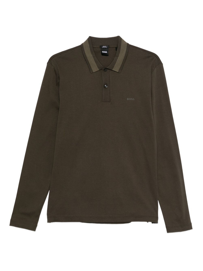 long-sleeve polo shirt 1